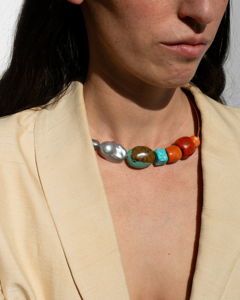 Earthly Ornaments Crescent Collar