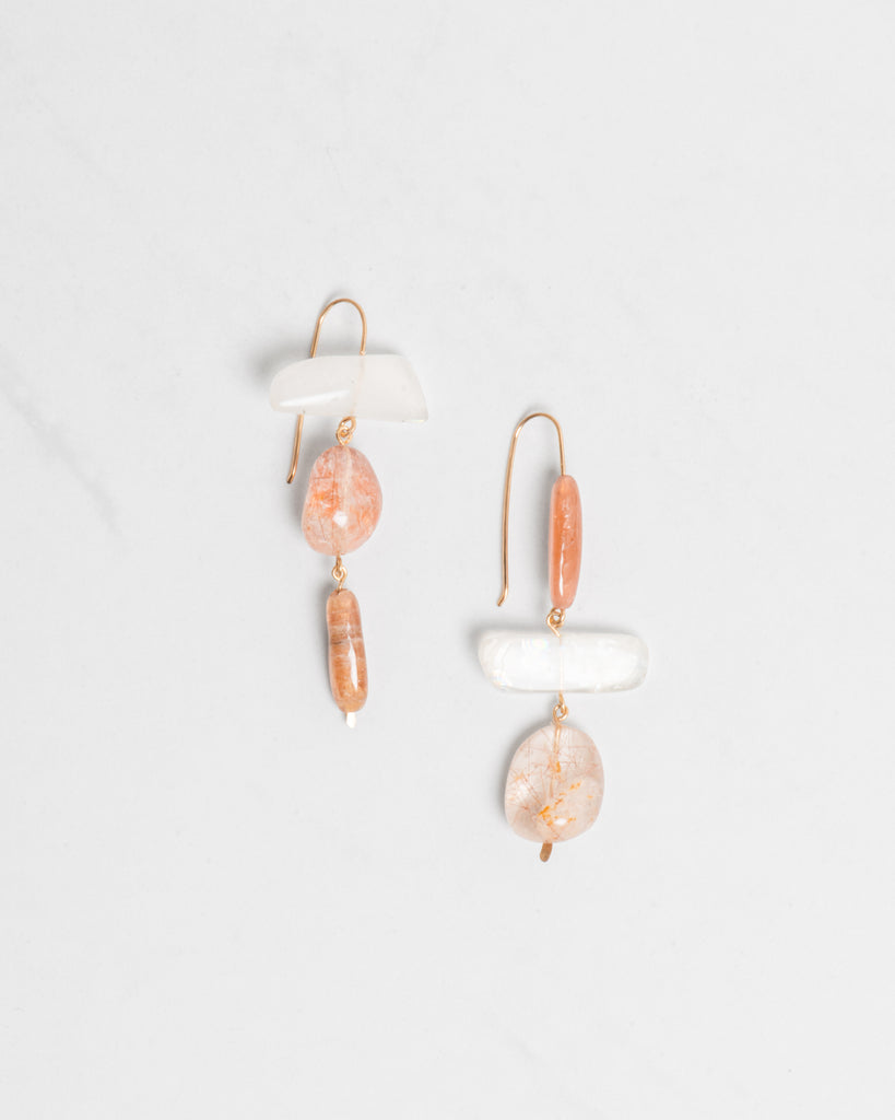 Collecting Water and Prayers Cascade Earrings