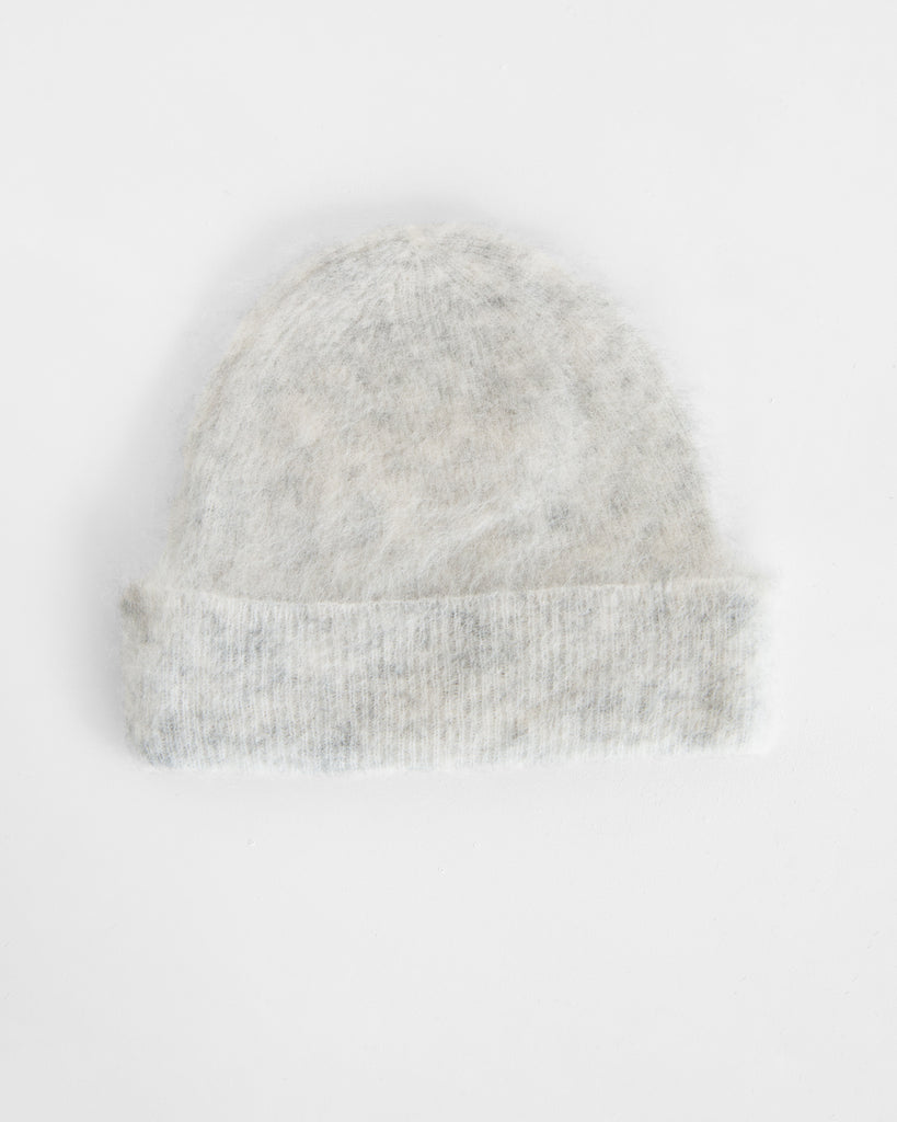 Sayaka Davis - Brushed Mohair Beanie in Blizzard