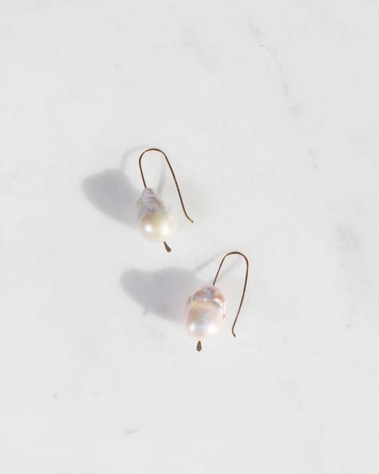 Baroque Pearl Drop Earrings