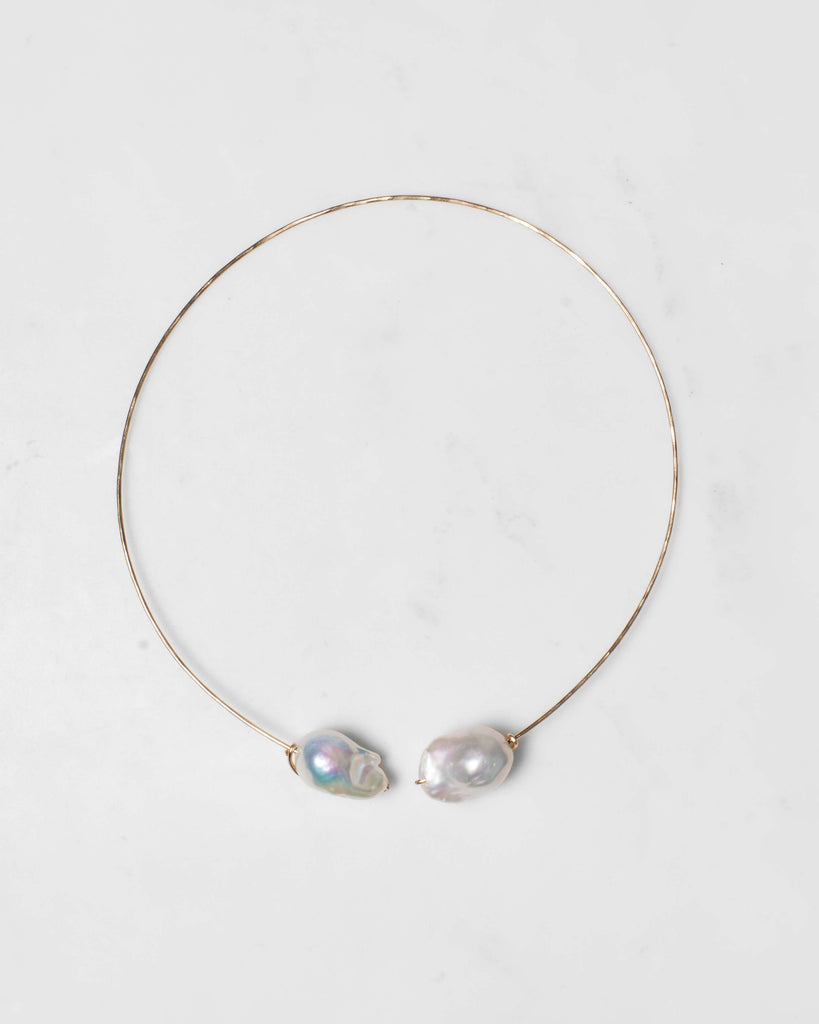 Baroque Pearl Collar