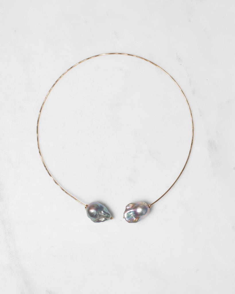 Baroque Pearl Collar