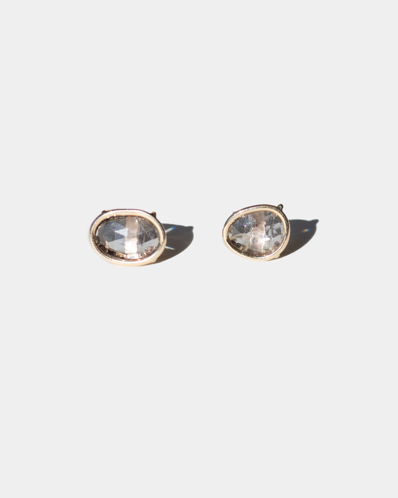 14K Pooling Spinel Studs