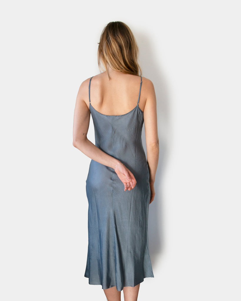 Organic by John Patrick - Long Bias Slip in Moonstone
