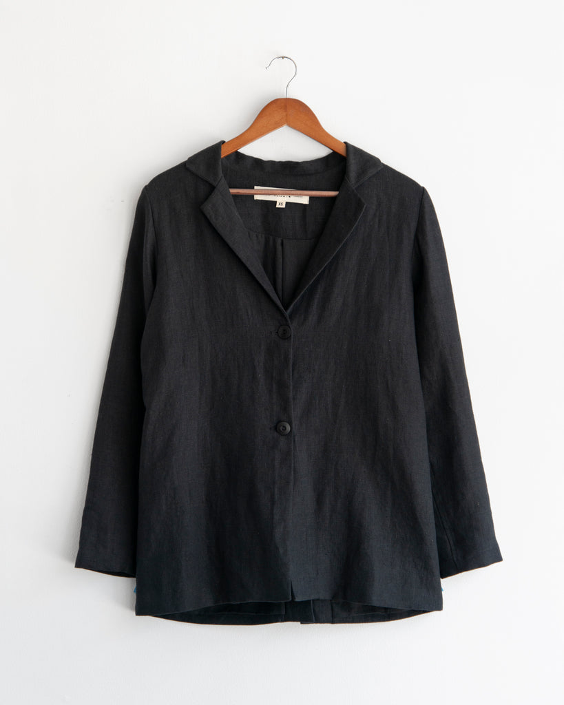 Zii Ropa - Nadine Blazer in Washed Black