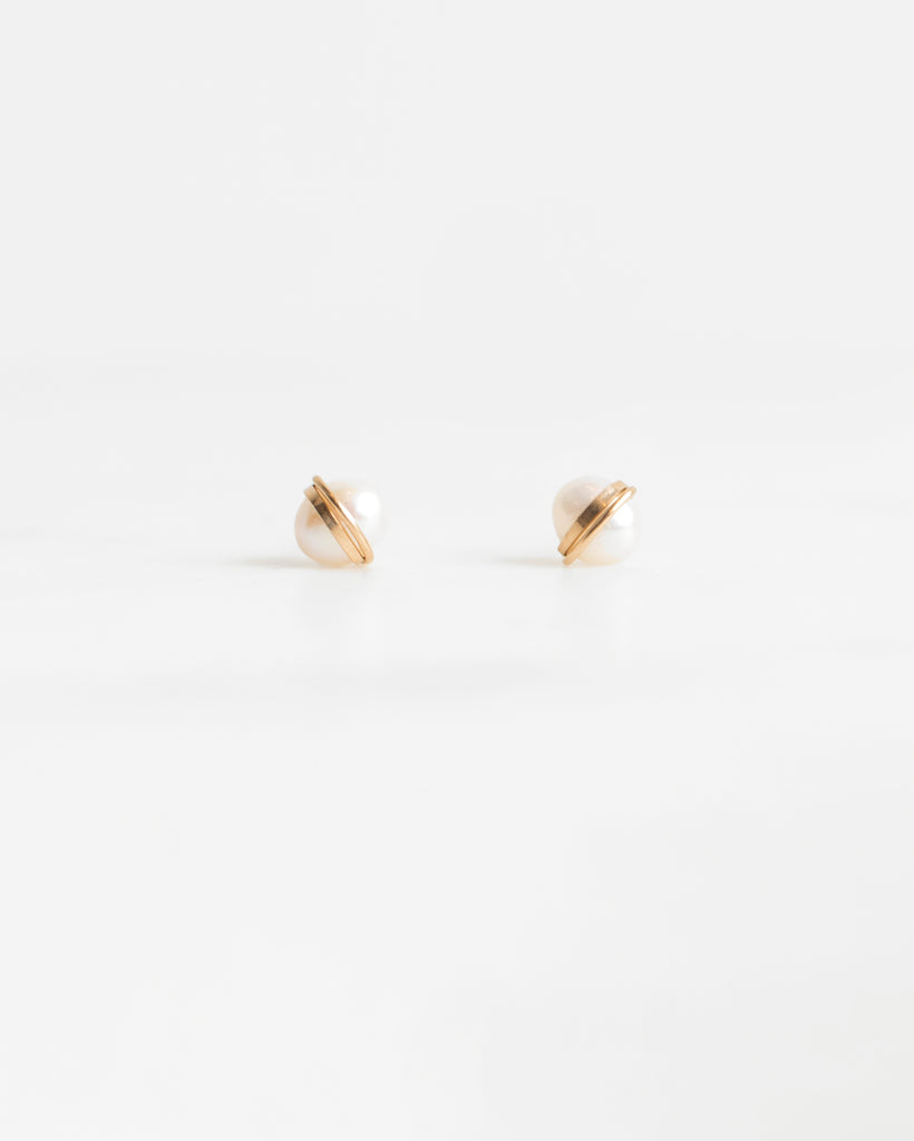 Baroque Pearl Studs