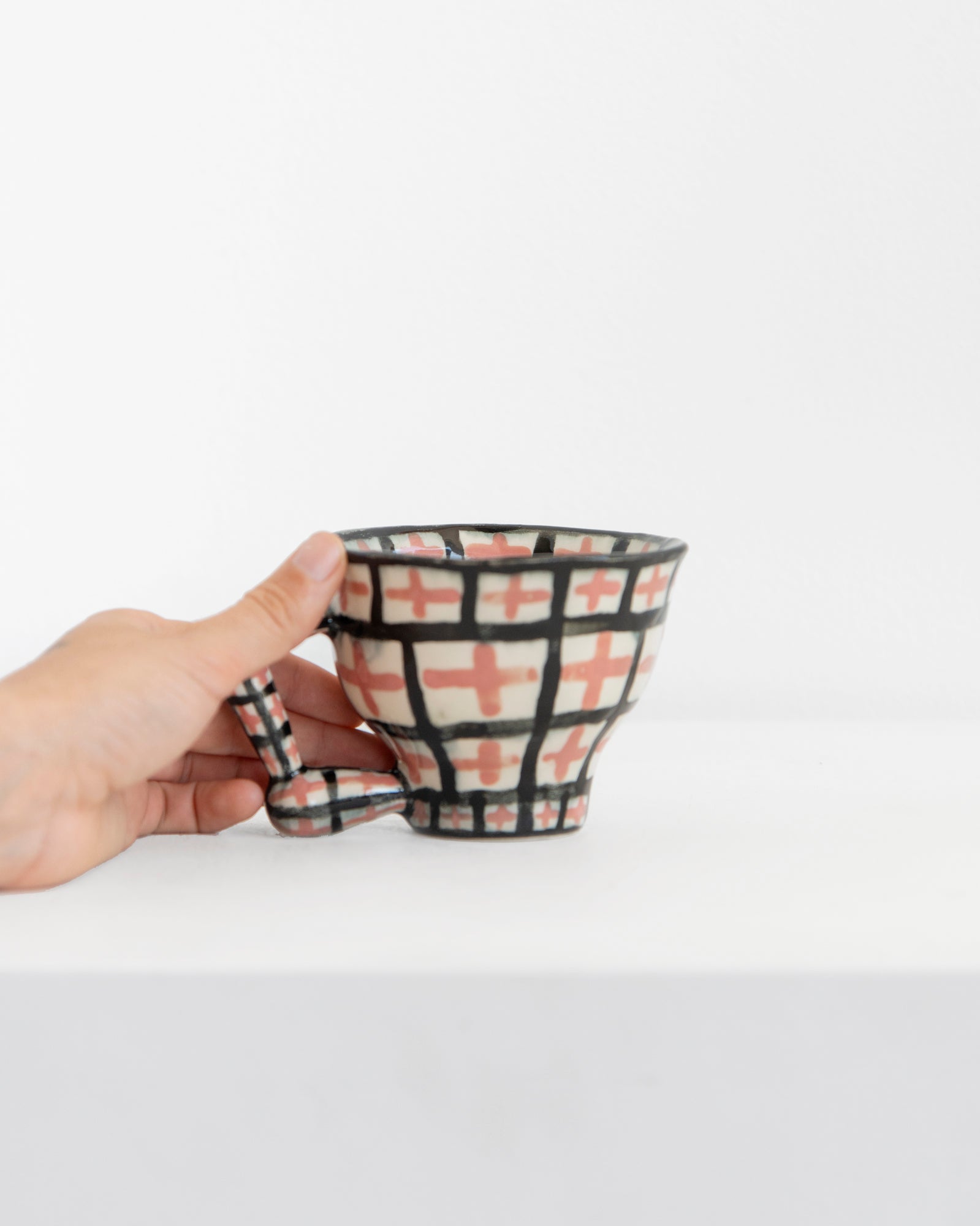 Nate Hill - Pink Cross Mug