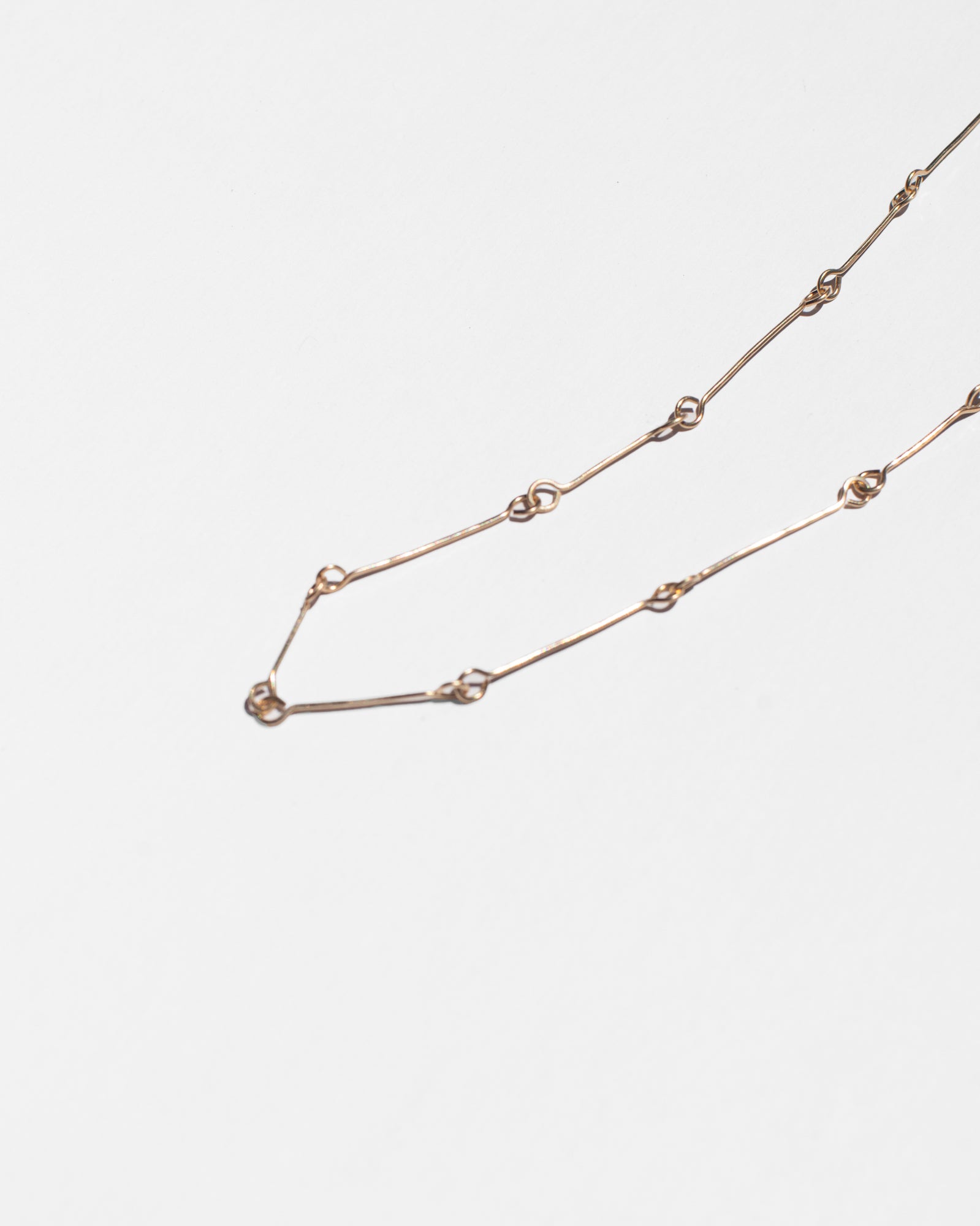 14K Bone Chain Necklace