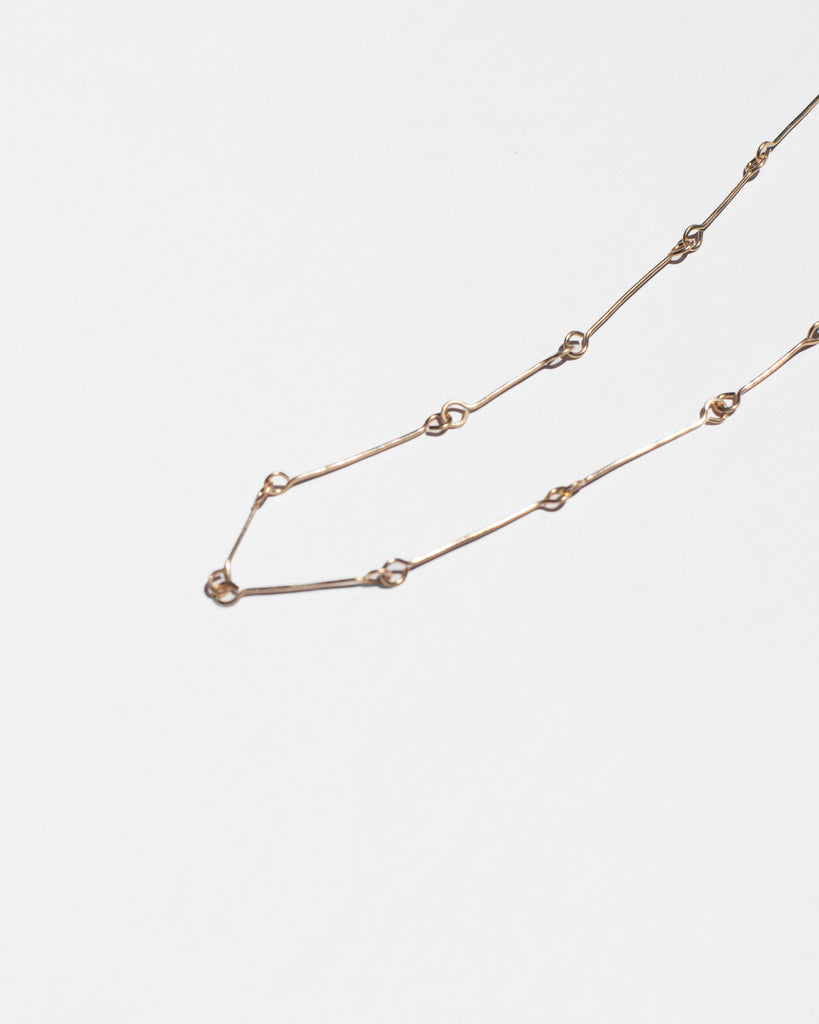 14K Bone Chain Necklace