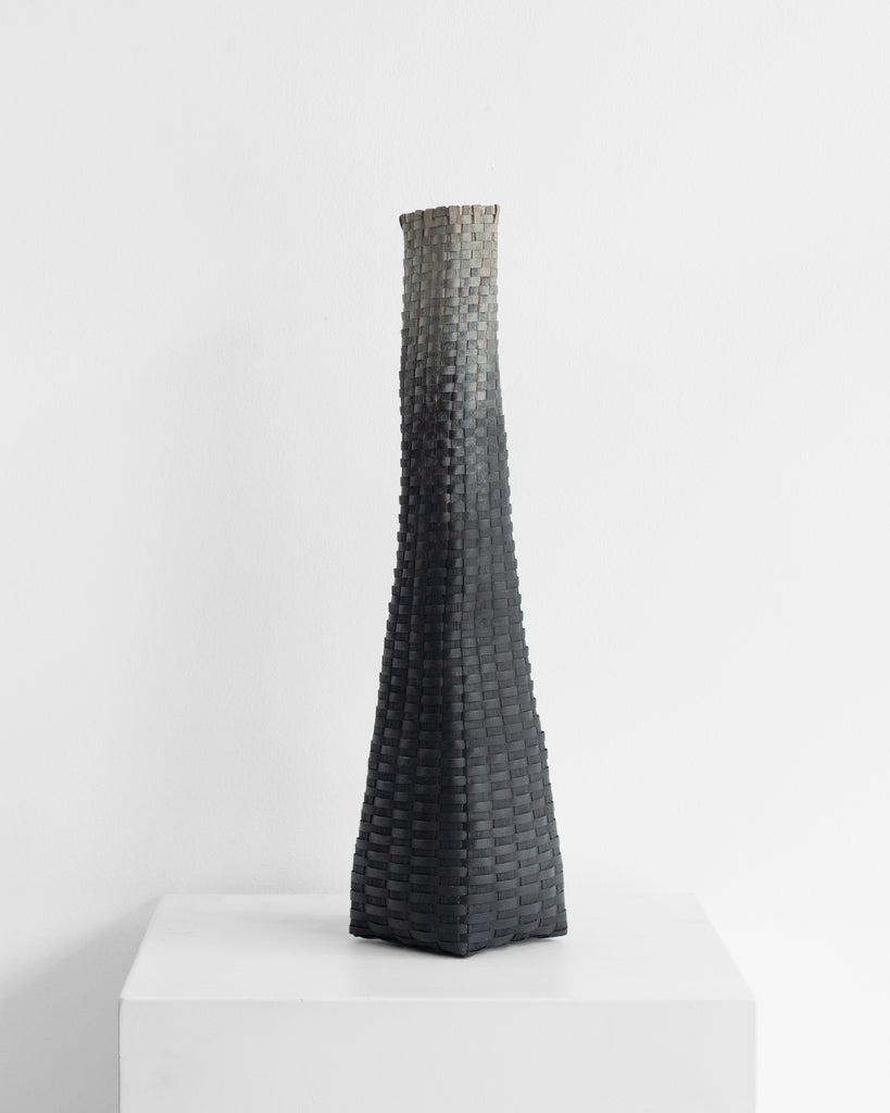 Jonathan Kline - Black and Grey Woven Vessel