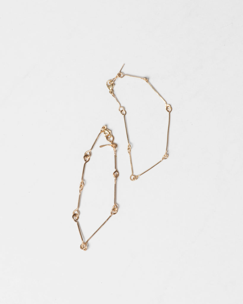 14K Bone Chain Bracelet