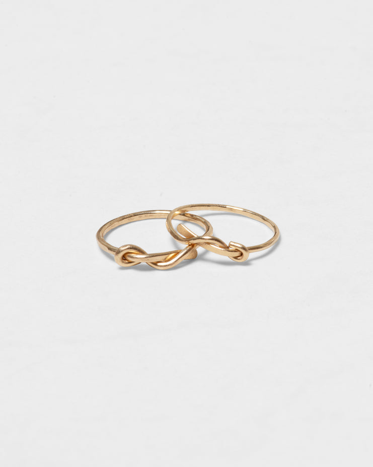 14K Knot Ring