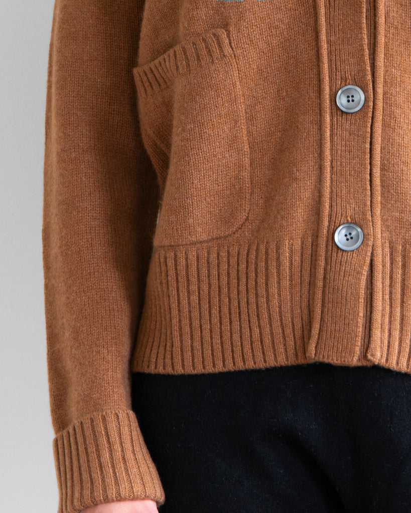 Organic by John Patrick - Two Pocket Cardigan in Vicuna