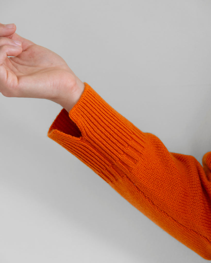 Organic by John Patrick - Sweatshirt in Orange