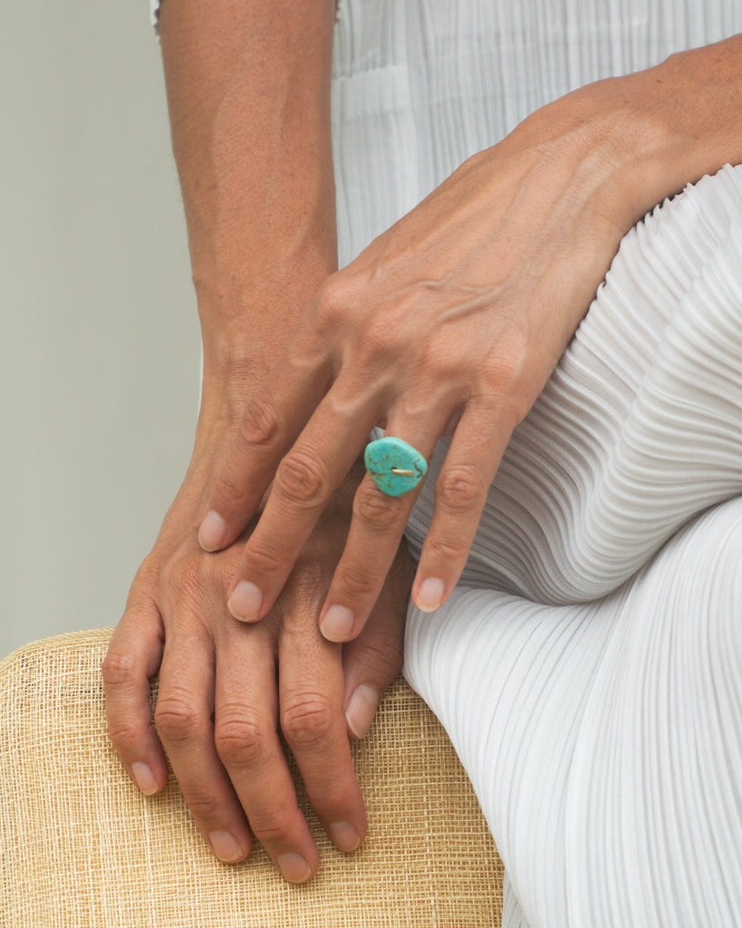 Turquoise Mobile Ring