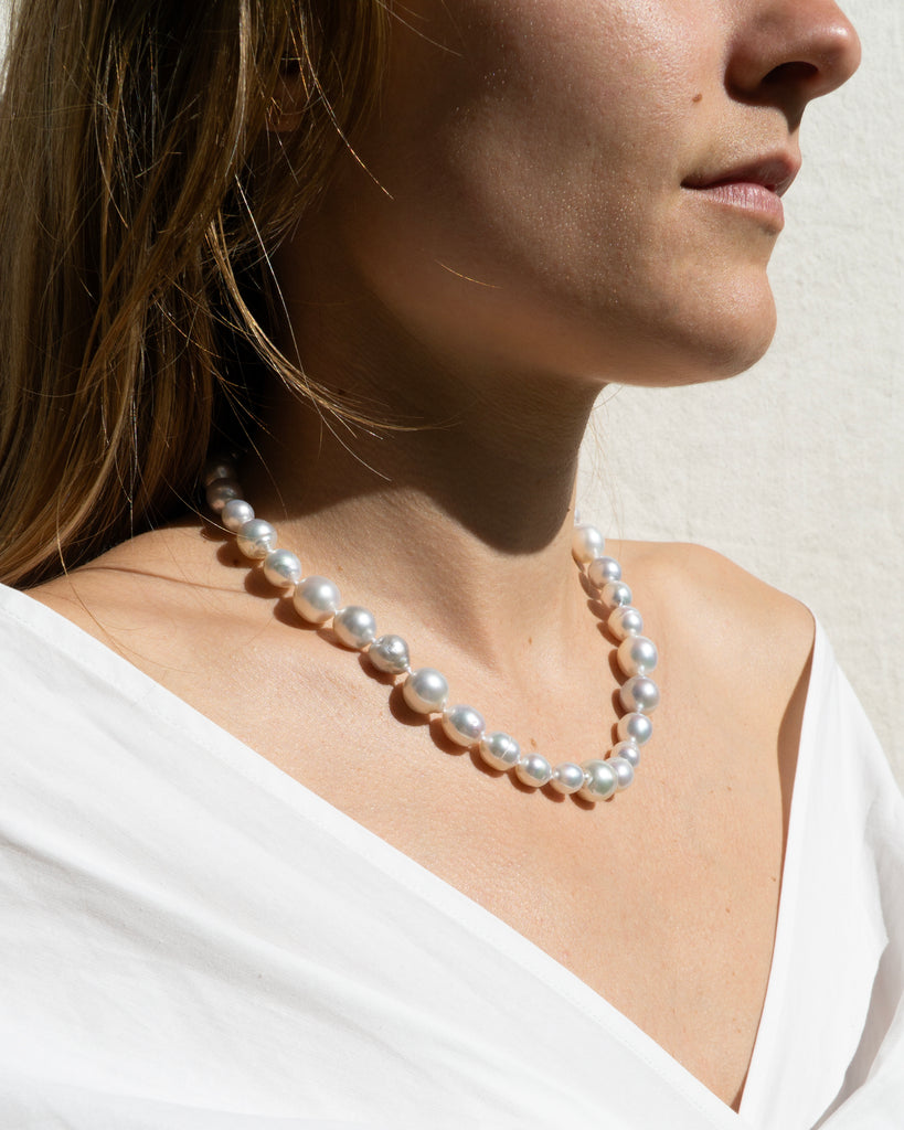 14K Tahitian Pearl Layering Necklace