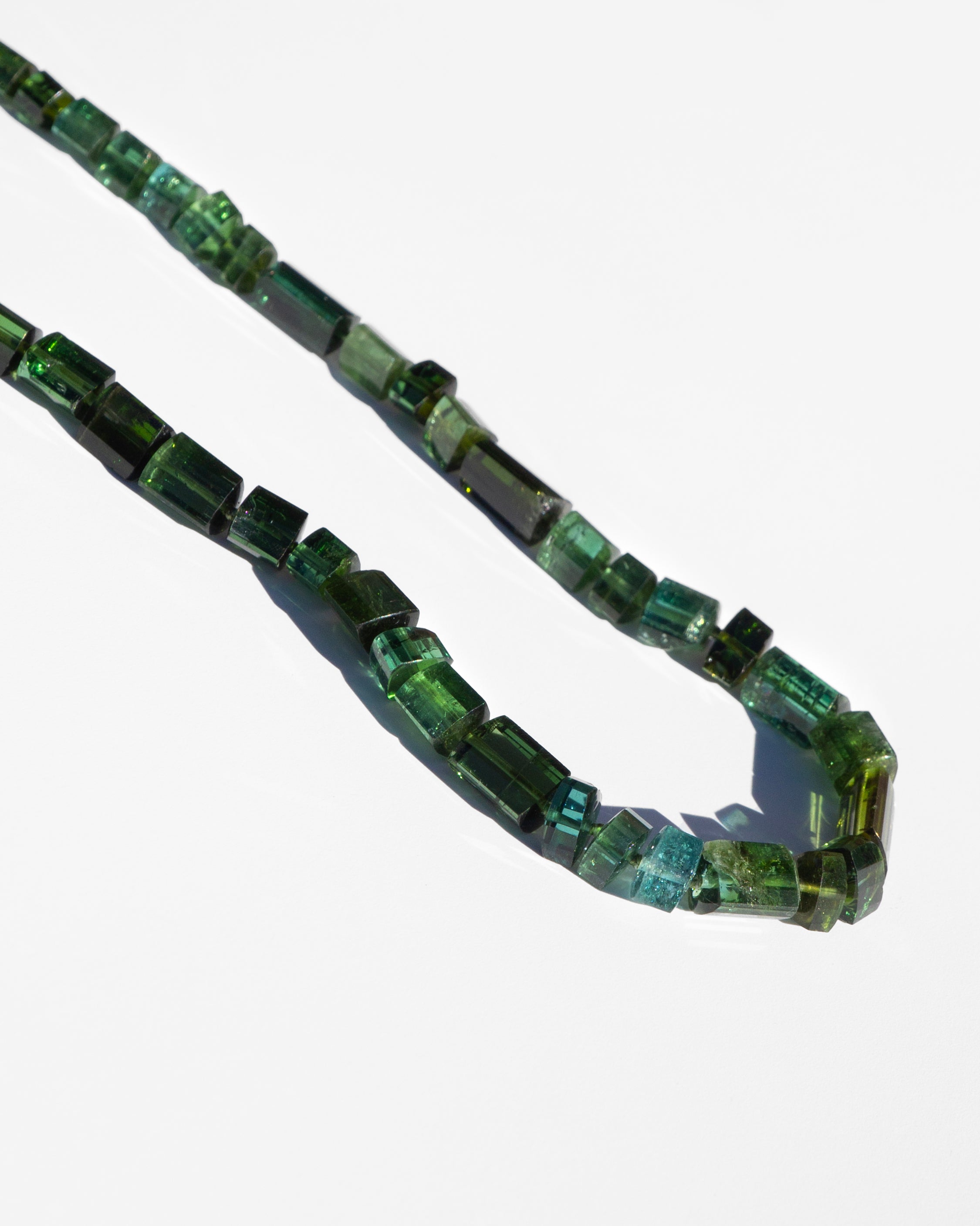 14K Tourmaline Layering Necklace