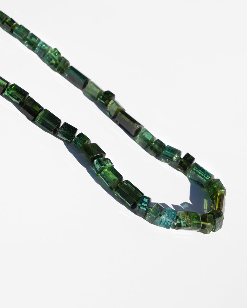 14K Tourmaline Layering Necklace